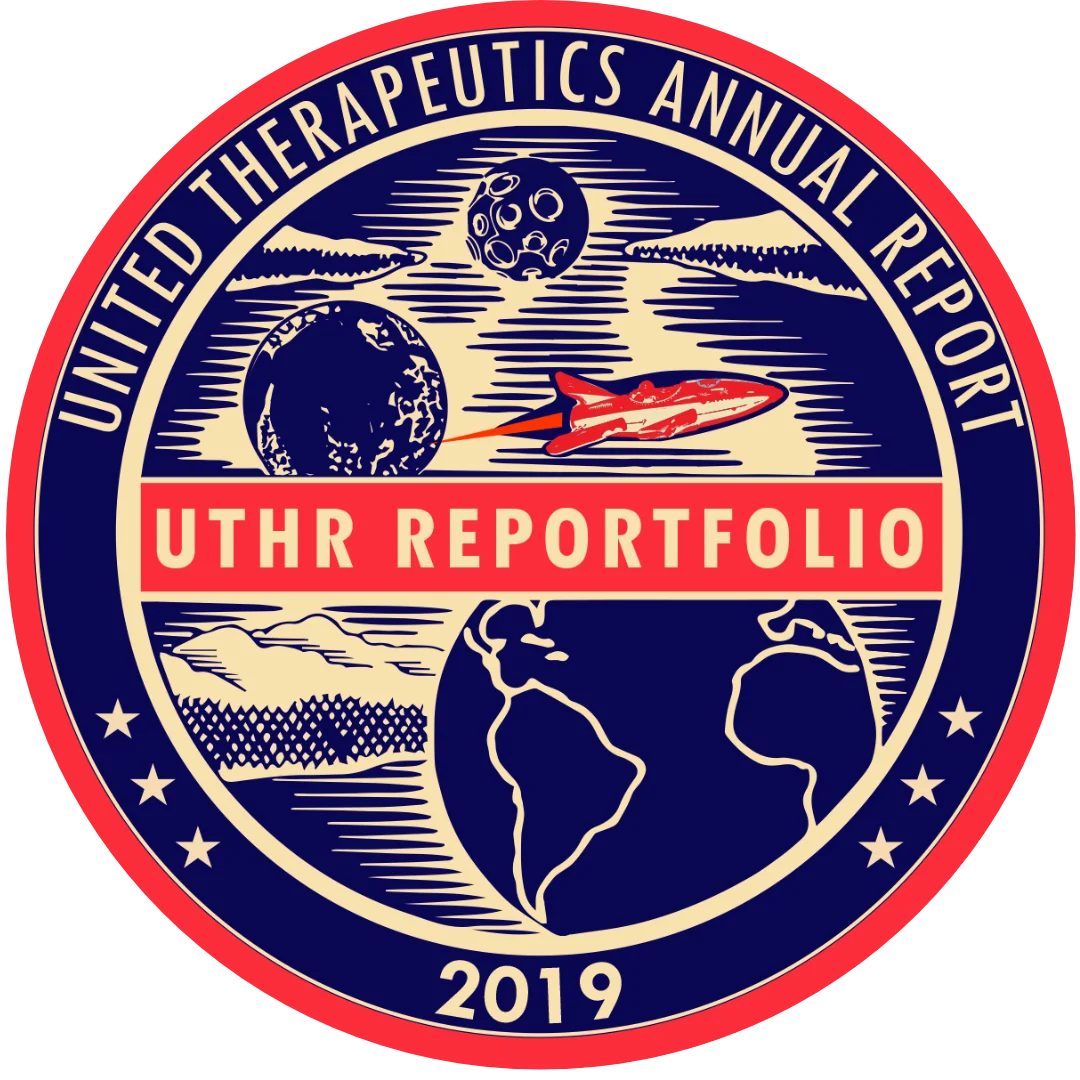 United Therapeutics 2019 Annual Corporate Report logo